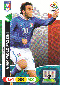 Giampaolo Pazzini Italy Panini UEFA EURO 2012 #129